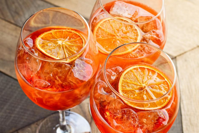 domácí aperol spritz